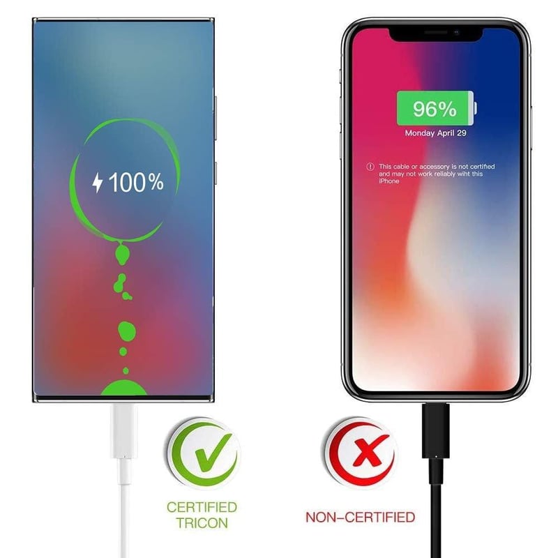 Rövid 20 cm-es NEWTOP USB-A - Micro USB töltőkábel