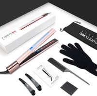 PARWIN PRO BEAUTY Infravörös Ionos Hajvasaló és Hajgöndörítő 2-in-1, 14 Hőfokozat 100-230°C, Kerámia Bevonat, Antisztatikus Hatás, Lila 9