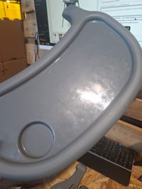Scaun de masă și scaun pentru copii Bebeconfort Meely 2 în 1, reglabil, gri închis, cu centură de siguranță în 5 puncte, pentru călătorii, de la 6 luni la 3 ani, max. 15 kg 6