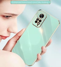 Xiaomi Redmi Note 11 Elegáns Fekete-Arany Védőtok 4