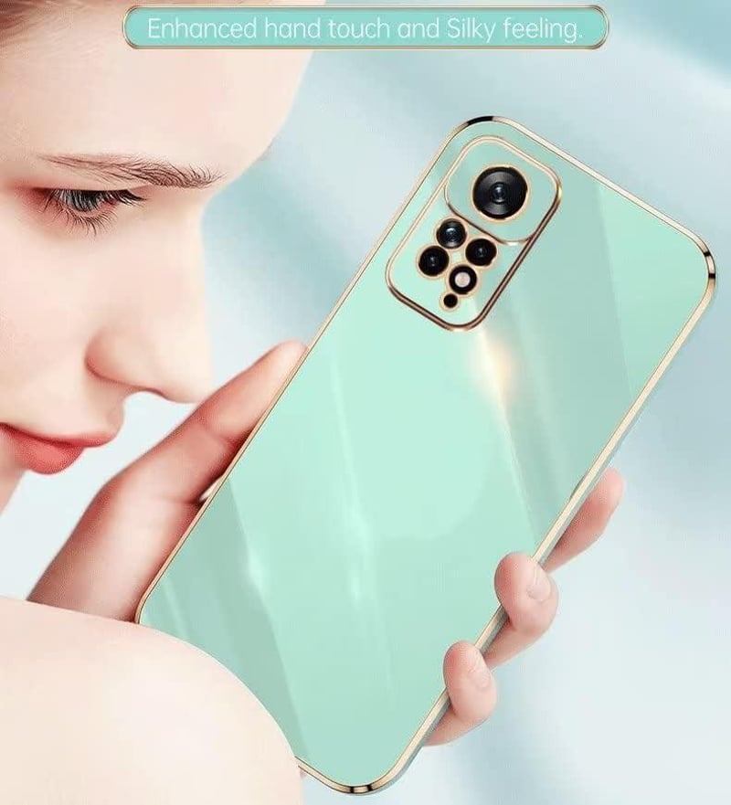 Xiaomi Redmi Note 11 Elegáns Fekete-Arany Védőtok