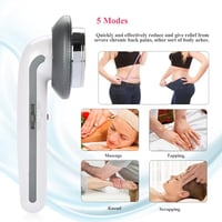 EMS Ultrahangos Cellulit Masszírozó, Fogyasztó, Vízálló, LED Fényterápiával 3