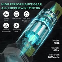 CGOLDENWALL 850W-os elektromos nyírógép juhokhoz és kecskékhez, 13 fogú pengével 2