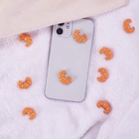 Airssory 20db Mini Croissant Dísz Telefontokhoz és Ékszerekhez - 23x17mm 6