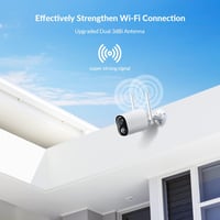 NETVUE 2K Akkus Kültéri WiFi Kamera Éjjellátással és Mozgásérzékelővel 8