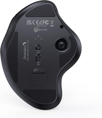 ProtoArc EM04 ergonomikus vezeték nélküli trackball egér, Bluetooth és 2.4GHz, újratölthető 7
