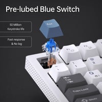 KEMOVE K98SE LED-es Mechanikus Gamer Billentyűzet, 98 Gombos, Kék Kapcsolós 3