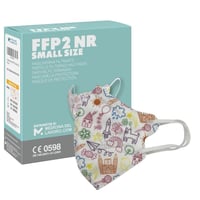 FFP2 Színes Orvosi Maszk 20db - 4 Rétegű, 95% Szűrésű KN95 Védőmaszk 1
