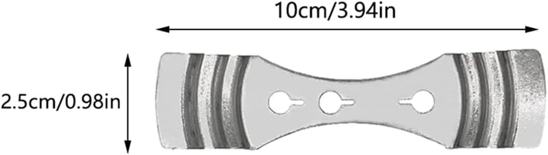 Set 12 suporturi fitil din inox - Pentru făcut lumânări acasă