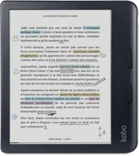 Kobo Libra Colour Fekete E-könyv Olvasó 7" Kijelzővel, 32GB Tárhely, Vízálló, Ergonomikus Kialakítás, Színes Képernyő 1