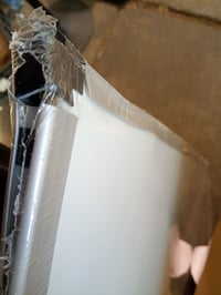 Magnetická tabuľa AmazonBasics s hliníkovým rámom 120x90 cm — odlomený roh, vydutá tabuľa (stav: pozri 2. obrázok) 3
