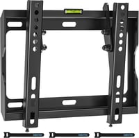 BONTEC TV Fali Tartó 17-45 Colos LED LCD OLED Képernyőkhöz, Dönthető Konzol 30 kg Teherbírással, VESA 200x200 mm, Légpárnával 1