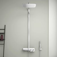 Ideal Standard Ceratherm S200 A7332AA Felszerelhető Zuhanyszett - Króm Kivitel, Sárgaréz Anyag, Fali Rögzítésű Zuhanyrendszer 6