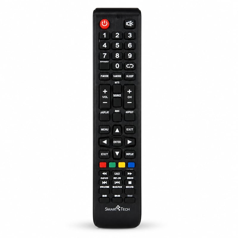 Smart Tech 32HN01V3 távirányító 32 colos HD LED TV-hez, fekete, csere pótlás