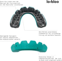 Lobloo PRO-FIT Nagy Méretű Lila Profi Fogvédő MMA, Box, Jégkorong és Amerikai Foci Sportokhoz 5