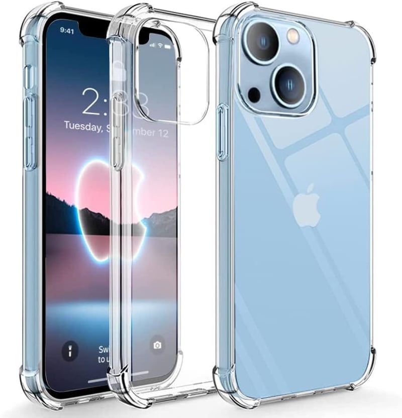 Apple iPhone 14 Átlátszó Szilikon Védőtok - Ütésálló TPU