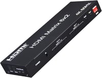 XYKJOBC 4K 60Hz 6x2 HDMI Mátrix Elosztó - PC és TV Kettős Monitoros Rendszerhez 8