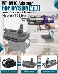 Dyson V10 akkumulátor adapter Makita 18V-os akkuhoz - kompatibilis SV12 porszívókkal 2