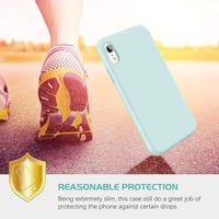 Apple iPhone XR Mentazöld Szilikon Védőtok 4