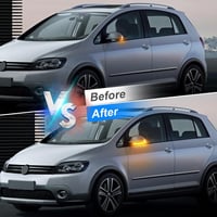 Volkswagen Golf 5/6 LED irányjelző, tükörbe épített, 2 db - SUPAREE 6