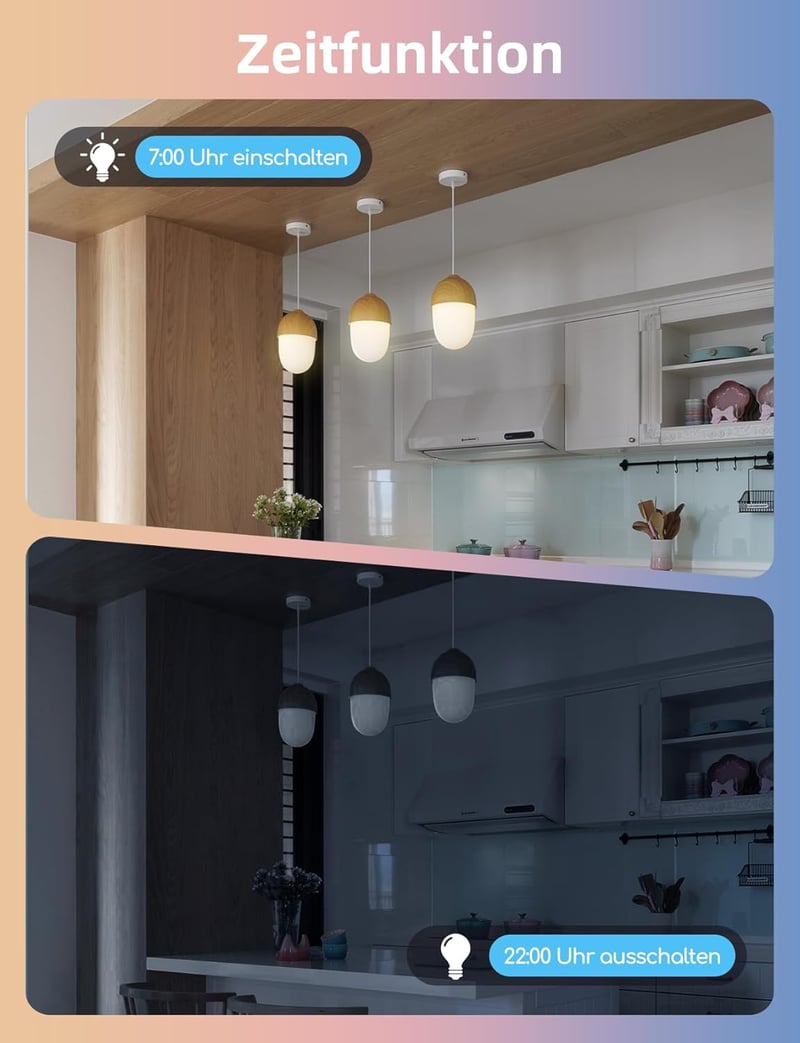 Aigostar E14 Mesh okos izzó Alexa-kompatibilis RGB LED 4db távirányítóval - 6.5w 4 Stück, G45 E14