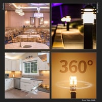 DiCUNO 10db G4 1.5W LED Izzó, 180 Lumen, 20W Halogén Ekvivalens 5