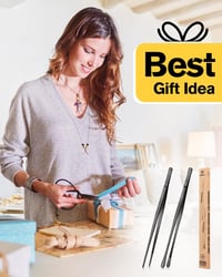 BUNDLEPRO 2 db 30,5 cm-es Konyhai Csipesz - Rozsdamentes Acél Profi Hosszú Fogó BBQ-hoz, Tálaláshoz - Fekete 7