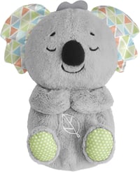 Fisher-Price Álomkoala - Altatójátékkal, Fénnyel és Légzőmozgással, Éjszakai Fény és Zene Újszülötteknek, Plüss Koala Babajáték 0+ Hónapos K 1
