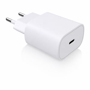 Rýchlonabíjačka YISH USB-C 25W PD 3.0 sieťový adaptér, biela, bez USB-C kábla, stav ako nový — bez nabíjacieho kábla (stav: viď 2. obrázok)