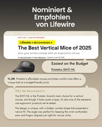 ProtoArc EM11 NL Ergonomikus Függőleges Egér - Mini Vezeték Nélküli Újratölthető 3 Eszközös Csatlakozással Számítógéphez, iPadhez, Machez

A - black 7