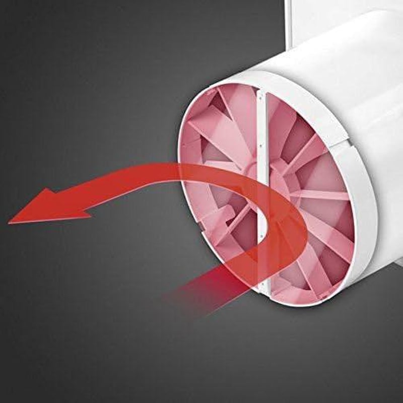 Blauberg 100 mm-es visszacsapó szelep fürdőszobai elszívó ventilátorhoz