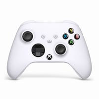 Xbox bežični kontroler u boji Robot White, pakiranje 2025, Xbox — Bez baterije i USB kabela (stanje: vidi 2. sliku) 1