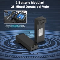 Wipkviey B15 Drón 4K Kamerával - Kefe Nélküli Motorral, 36 Perces Repülési Idő, Útvonaltervezés, 3D Flip Funkció, Összecsukható Könnyű Drón  5