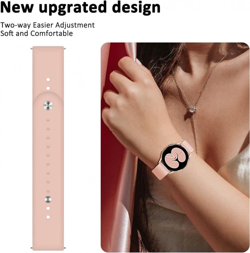 Samsung Galaxy Watch 5/4 Vízálló Szilikon Sportszíj - Légáteresztő