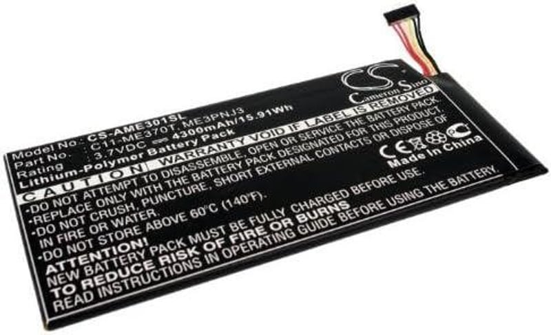 Asus MeMO Pad ME370T 4300mAh csereakkumulátor - BanGomi