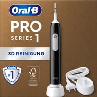 Periuță de dinți electrică Oral-B Pro Series 1 Plus cu stație de încărcare, negru, 1 buc — lipsesc 3 capete de periuță de schimb (stare: vezi poza 2) 1