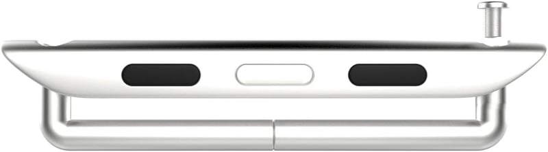 MoKo Fém Órapánt Adapter Apple Watch Ultra 2/SE/Series 9-1 Órákhoz - Kompatibilis 49/45/44/42/41/40/38mm Méretekkel