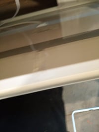 Oglindă de baie cu LED XRAMFY 100x76 cm, 3 temperaturi de culoare, reglare continuă a luminozității — panou din spate decupat (stare: vezi imaginea 2) 2