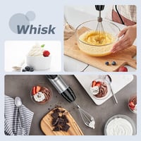 FRESKO 1000W-os Kézi Mixer 12 Sebességgel, 4 az 1-ben Funkció (Újracsomagolt) 4
