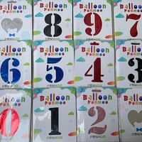 80-as Rózsaszín Arany Mylar Lufi - Születésnapi Dekoráció, Újracsomagolt 7