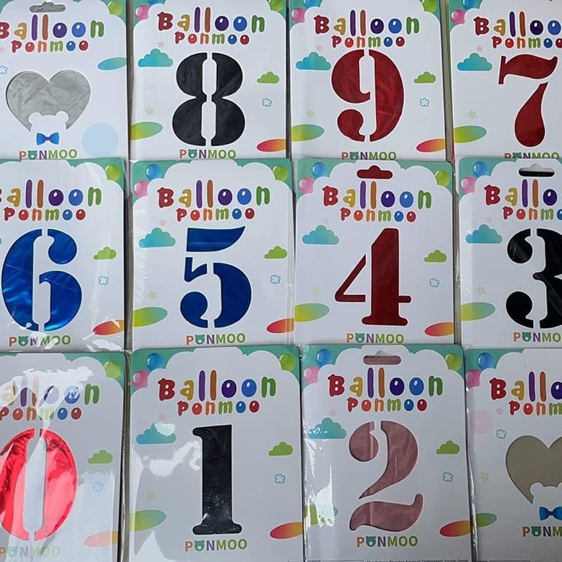 80-as Rózsaszín Arany Mylar Lufi - Születésnapi Dekoráció, Újracsomagolt