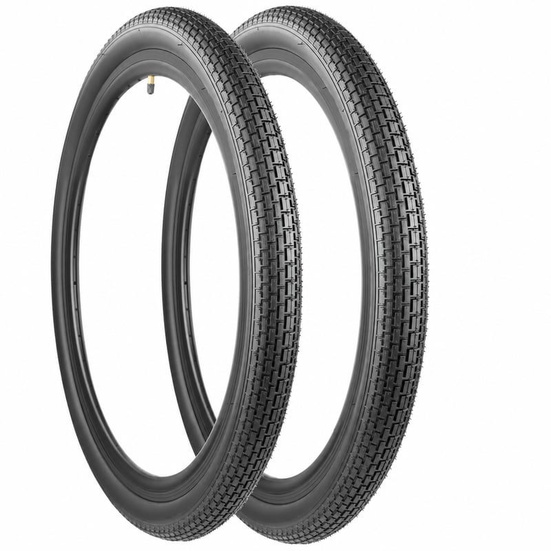 MEGHNA 2 db kerékpár gumi szett 24x2.35 colos külső gumi és belső — belső tömlő és gumiszerelő lapát nélkül (állapot: lásd a 2. képet)