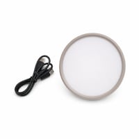 Brilliant LED stolna svjetiljka taupe, s mogućnošću prigušivanja, na baterije, prijenosna, za unutarnju upotrebu — bez nosivog stupa i donjeg dijela (stanje: vidi 2. sliku) 1