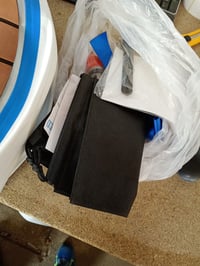 Scaun gonflabil pentru caiac LUBAKED cu spătar și geantă din plasă, 50x50 cm, cu chingă reglabilă, pernă de șezut compatibilă cu plăci SUP, canoe și rafting 5