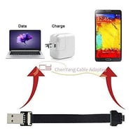 FPV és telefon FPC kábel - USB 2.0 A - Micro USB 5Pin lapos adatkábel 4