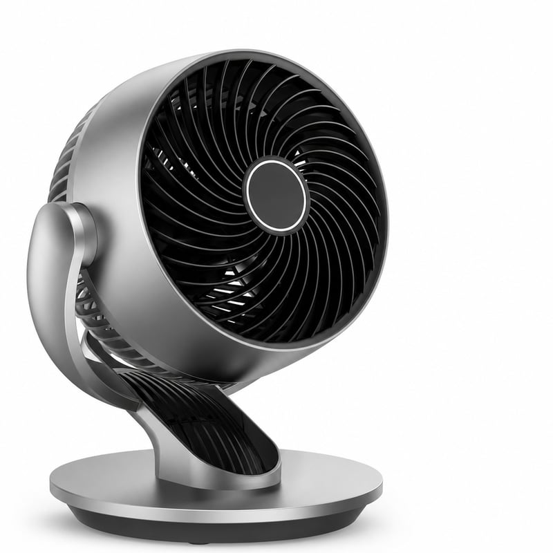 Inteligentný stolný ventilátor Dreo Lynx S, 28 dB, 4 stupne, 5 režimov, 12 – chybný, na súčiastky: chýba diaľkové ovládanie (stav: pozri 2. obrázok)