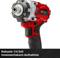 Einhell TE-CI 18/1 Li-Solo Power X-Change Akkumulátoros Ütvecsavarozó, 18V, 140 Nm Nyomaték, 2300 ford/perc, Akku és Töltő Nélkül 8
