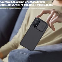 Xiaomi Redmi Note 11 Pro kameravédős, kémkedésgátló tok - Fekete 8