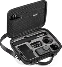 DJI Osmo Action 4/3 Sportkamera Táska - Hordozható PU Bőr Tok 1