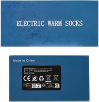 Újratölthető fűthető zokni síeléshez, téli sportokhoz - unisex 8